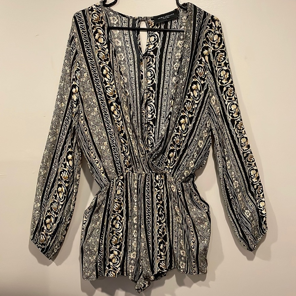 Long Sleeve Short Romper